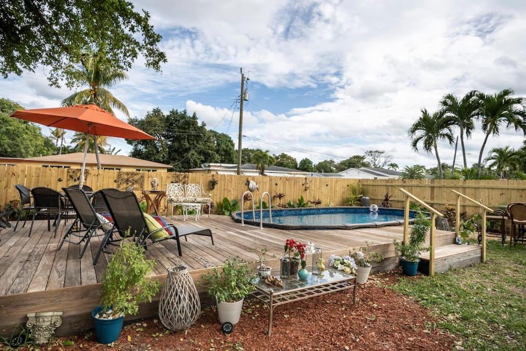 Tropical Pool Luxury Home Best Location Beaches Restaurant Hard Rock Fun Hallandale Beach Extérieur photo